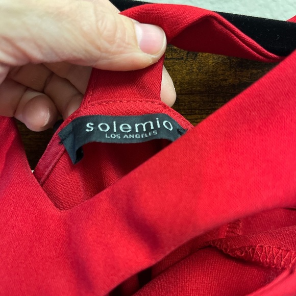 Red Bodycon Mini Dress in size small! - Picture 3 of 3